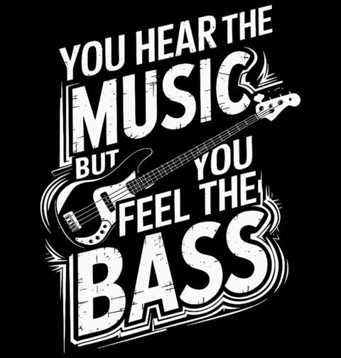 Obrázek produktu Pánská mikina Hudbu slyšíš, ale basu cítíš