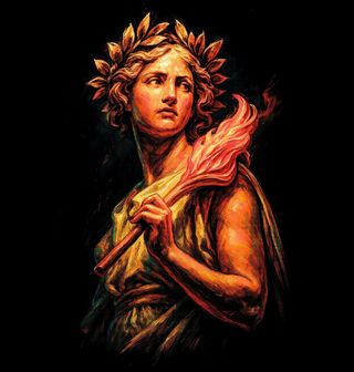 Obrázek 2 produktu Dětské tričko Prométheus Oheň Poznání