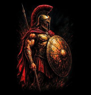 Obrázek 2 produktu Dámské tričko Spartský Král Leónidás I.