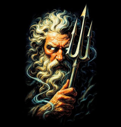 Obrázek produktu Pánská mikina Vládce Moří Poseidón