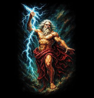 Obrázek 2 produktu Pánské tričko Zeus Nejvyšší z Bohů