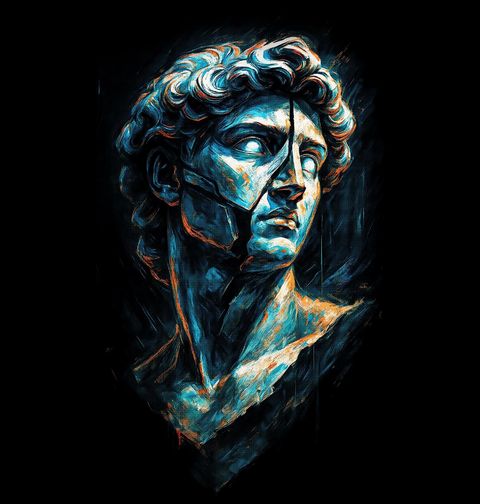 Obrázek produktu Pánské tričko Busta Davida