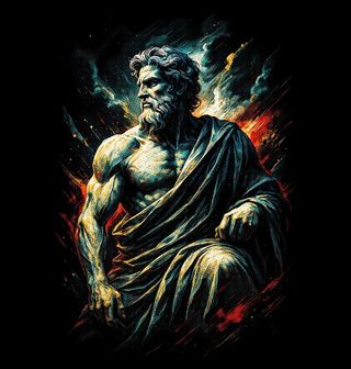 Obrázek 2 produktu Pánské tričko Zeus Vládce Olympu