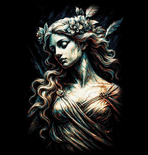 Obrázek produktu Dámské tričko Věčná Afrodita