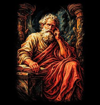 Obrázek 2 produktu Pánské tričko Aristotelés ze Stageiry