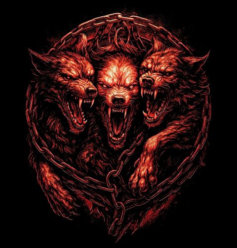 Obrázek produktu Pánské tričko Kerberos Strážce podsvětí