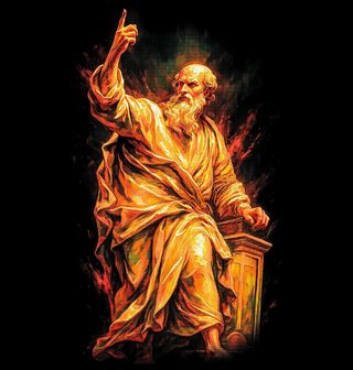 Obrázek 2 produktu Dětské tričko Řecký Filozof Platón