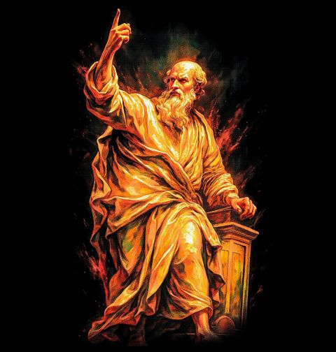 Obrázek produktu Dámské tričko Řecký Filozof Platón