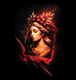 Obrázek 2 produktu Pánská mikina Persefona Bohyně Podsvětí a Jara