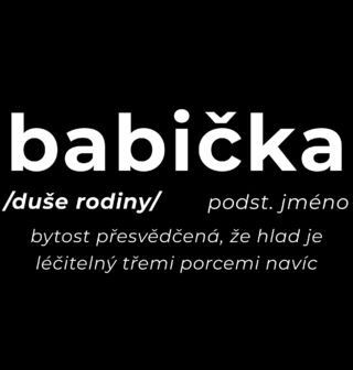 Obrázek 2 produktu Dámské tričko Definice Babička: Duše rodiny