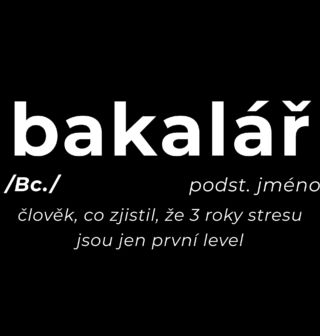 Obrázek 2 produktu Pánské tričko Definice Bakalář: Bc.