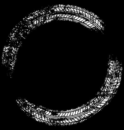 Obrázek produktu Dámské tričko Stopy Pneumatik Drift Kruh