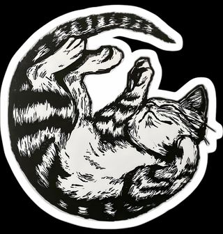 Obrázek 2 produktu Pánská mikina Kočka v Klubíčku