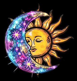 Obrázek 2 produktu Pánské tričko Slunce a Měsíc Objetí Dne a Noci