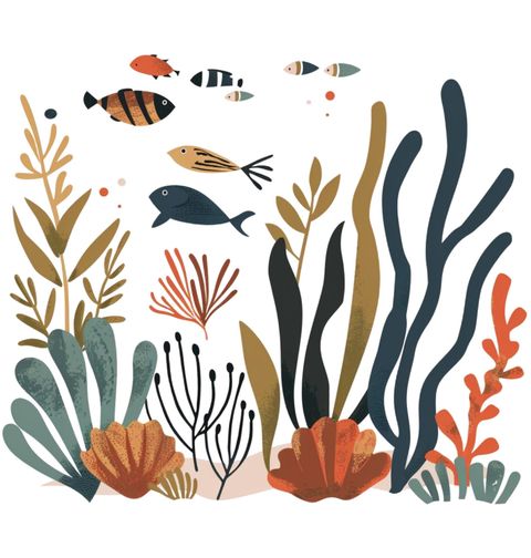 Obrázek produktu Dámské tričko Podmořský Svět Ryb