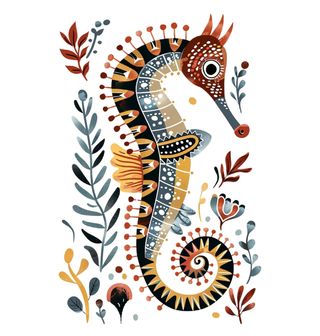 Obrázek 2 produktu Dámské tričko Mořský koník