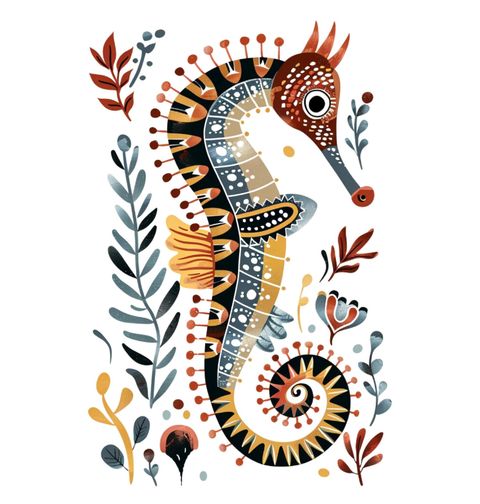 Obrázek produktu Pánské tričko Mořský koník