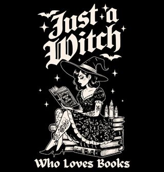 Obrázek 2 produktu Dámské tričko Jen čarodějnice, která miluje knihy
