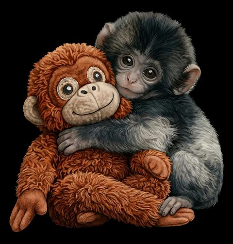 Obrázek produktu Pánská mikina Roztomilý Punch s Plyšákem