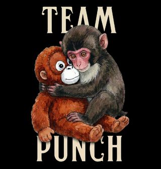 Obrázek 2 produktu Dětské tričko Punch s Plyšovým Orangutanem Team Punch