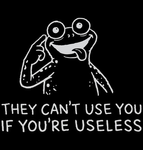 Obrázek produktu Dámské tričko Nemůžou tě využít, když jsi k ničemu