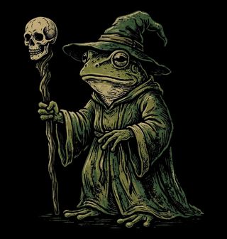 Obrázek 2 produktu Dámské tričko Žábí Čarodějka