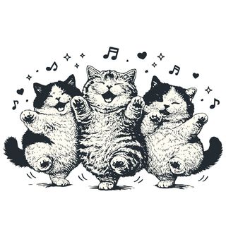 Obrázek 2 produktu Dětské tričko Tancující Koťátka