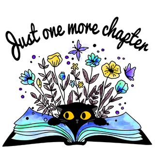 Obrázek 2 produktu Pánské tričko Kočka Ještě jedna kapitola Just one more chapter