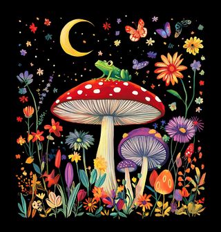 Obrázek 2 produktu Dámské tričko Rosnička Zelená na Mochomůrce