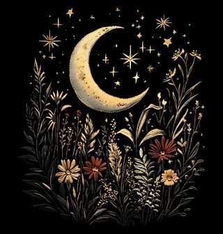 Obrázek 2 produktu Dětské tričko Měsíc nad Květinovým Polem