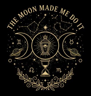 Obrázek 2 produktu Pánské tričko Měsíc mě k tomu donutil The Moon Made Me Do It