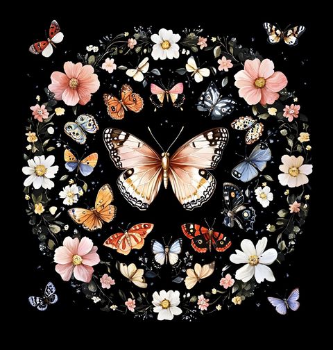 Obrázek produktu Pánská mikina Motýlí Ráj v Květech