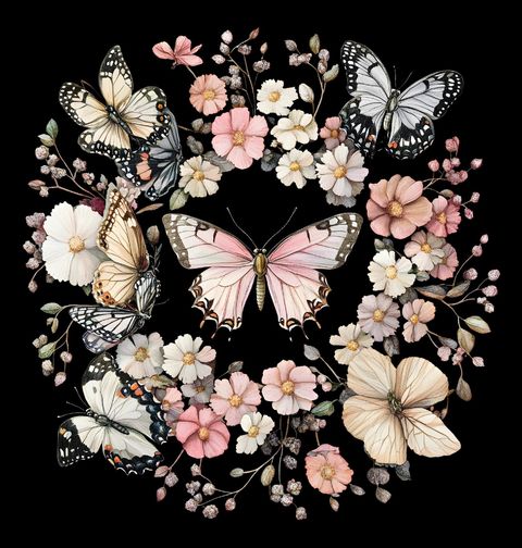 Obrázek produktu Pánská mikina Zahrada plná Motýlů