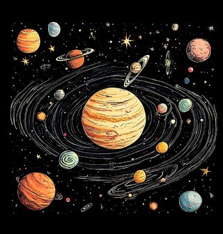 Obrázek 1 produktu Pánská mikina Nekonečný Vesmír