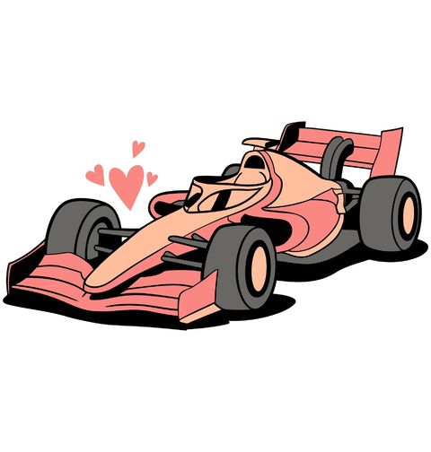 Obrázek produktu Dámské tričko Růžová Formule