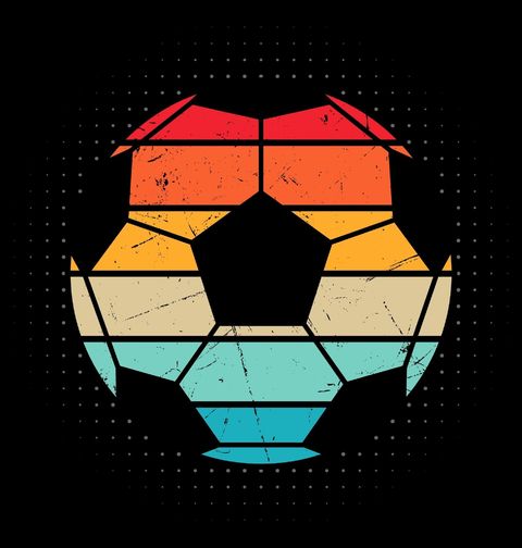 Obrázek produktu Dětské tričko Retro Fotbalový Míč