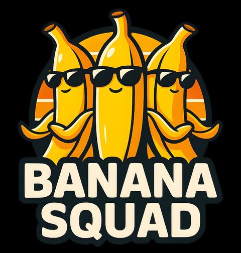 Obrázek produktu Pánské tričko Parta Banánů Banana Squad
