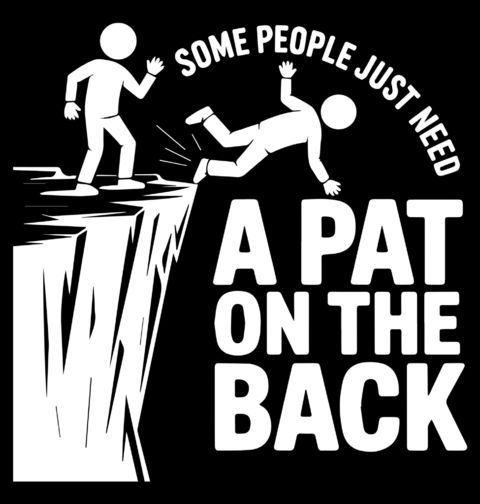 Obrázek produktu Pánská mikina Někteří lidé potřebují jen poplácat po zádech