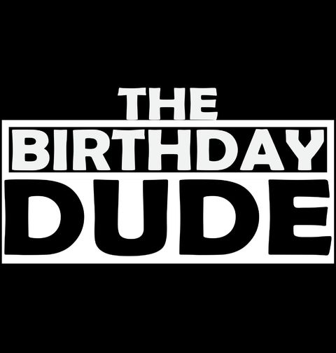 Obrázek produktu Pánské tričko Oslavenec The Birthday Dude