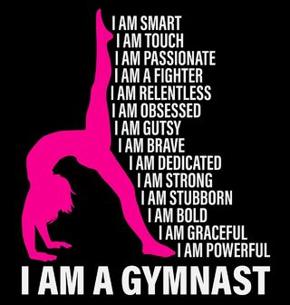 Obrázek 2 produktu Pánské tričko Jsem Gymnastka I am a Gymnast