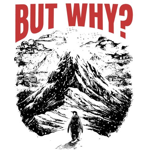 Obrázek produktu Dámské tričko Nihilistický Tučňák But Why?