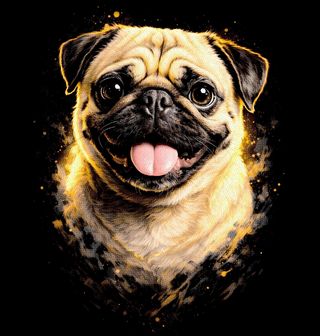 Obrázek 2 produktu Dámské tričko Usměvavý Francouzský buldoček