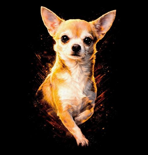 Obrázek produktu Pánská mikina Zářivá Čivava