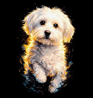 Obrázek 1 produktu Dámské tričko Zářivý Bišonek