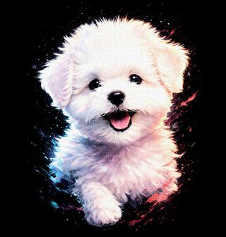 Obrázek 2 produktu Dětské tričko Usměvavý Bišonek