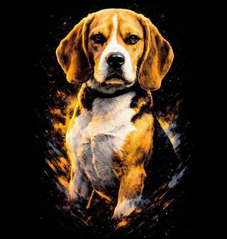 Obrázek 1 produktu Dětské tričko Majestátní Bígl