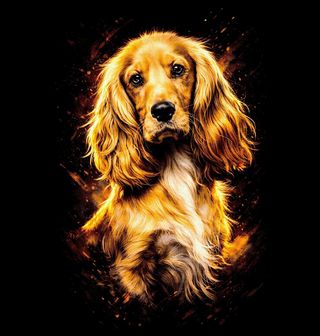 Obrázek 2 produktu Dámské tričko Zlatý Kokršpaněl