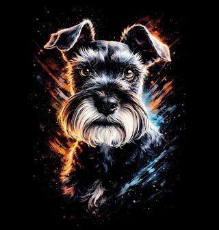 Obrázek 2 produktu Pánské tričko Vousatý Knírač