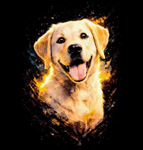 Obrázek produktu Dámské tričko Štěně Labradora