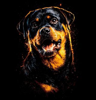 Obrázek 2 produktu Dětské tričko Poslušný Rotvajler